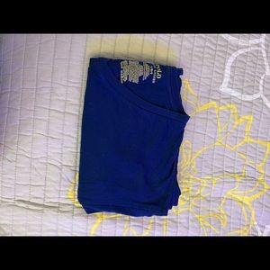 Mens Polo Crew Neck Blue